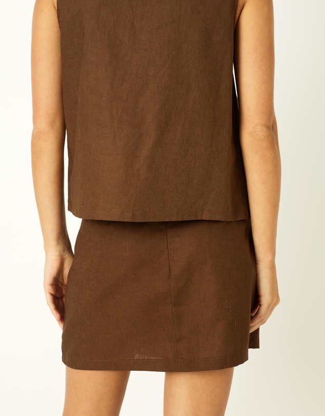 Dazie - Genn Mini Wrap Cargo Skirt