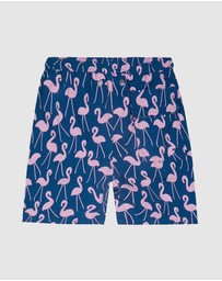 Tom & Teddy - Flamingo Boardshorts