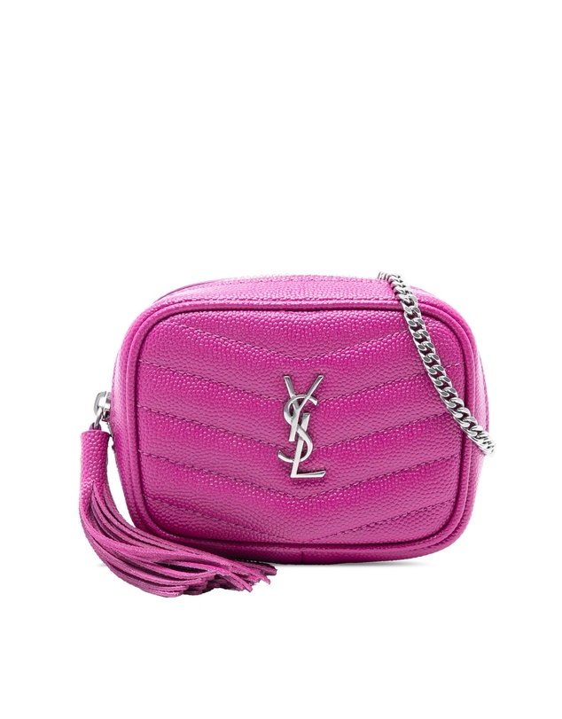Pre-Loved by Azura Reborn - Pre-Loved Baby Matelasse Grain De Poudre Monogram Lou Camera Bag