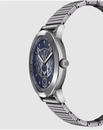 Plein Sport - Plein Iron Tiger 44mm Black dial and Silver-tone bracelet