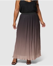 Pink Dusk by Curve Project - Heartthrob Maxi Skirt