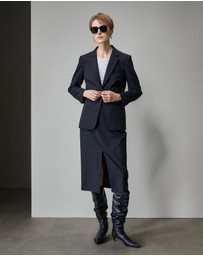 IDA+S - Reva Wool Midi Suit Skirt