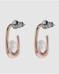 Skagen - Agnethe Rose Gold Tone Earring
