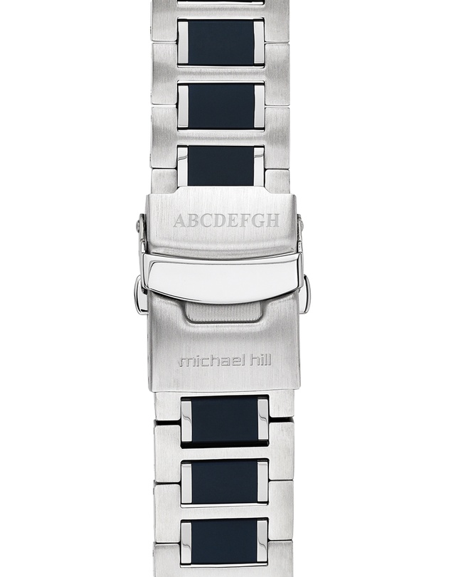 Michael Hill - Solar Powered Men's Watch with Black Tone in Stainless Steel