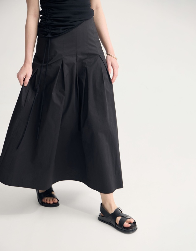 Oxford - Jess Cotton Maxi Skirt