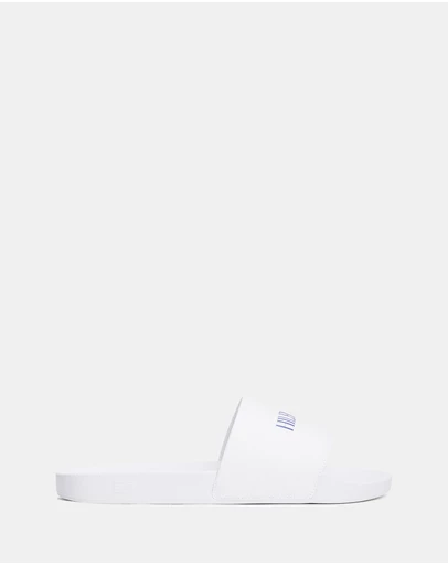 Tommy Hilfiger - Hilfiger Print Tumble Pool Slides - Men's
