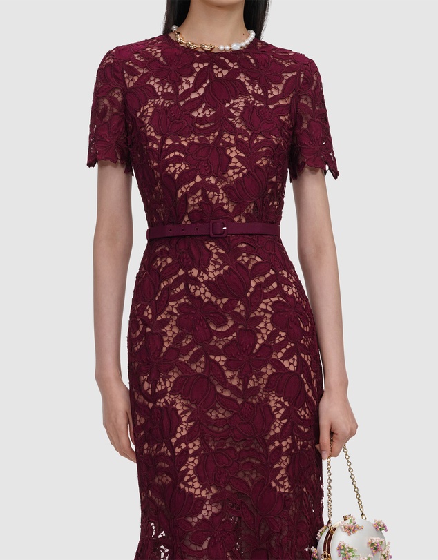 Self Portrait - Lace Midi Dress