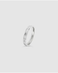 Ichu - Personalised Letter A Ring