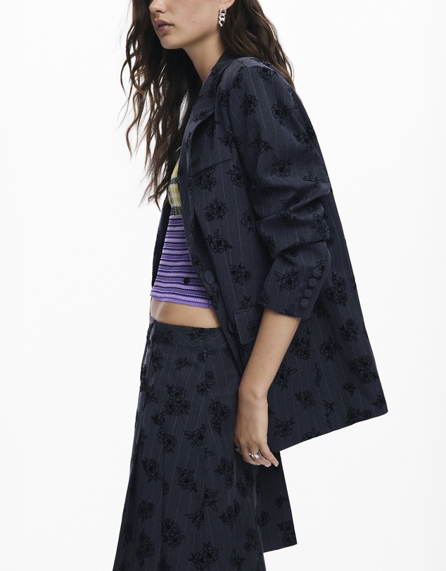Desigual - Floral blazer