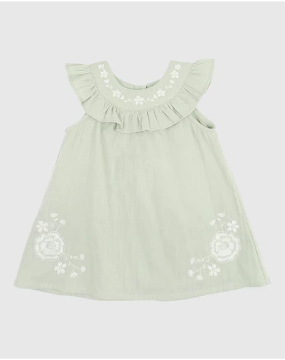 Bebe by Minihaha - Evie Embroidered Dress