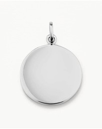 Medley Jewellery - Full Moon Pendant in Silver