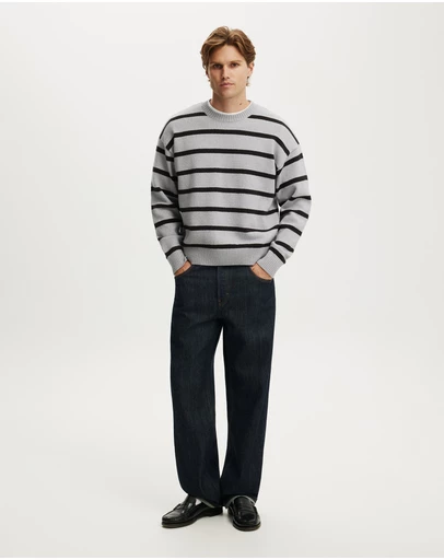 Cotton On - Box Fit Crew Knit