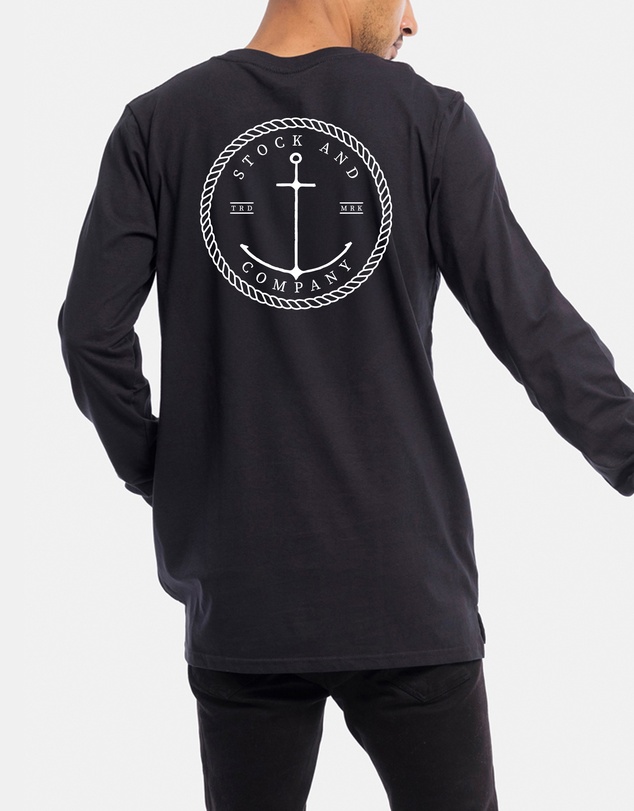 Stock & Co. - Stock & Co Anchor Long Sleeve Tee