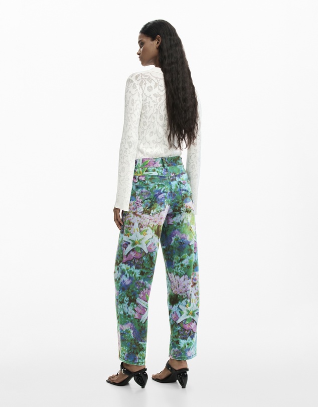 Desigual - Wild garden trousers