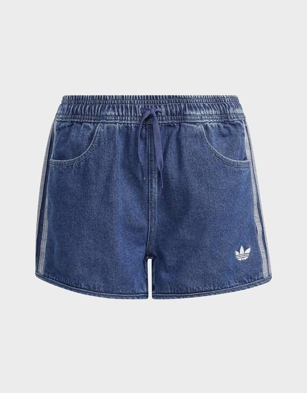 adidas Originals - Denim Sprinter Shorts - Kids-Teens