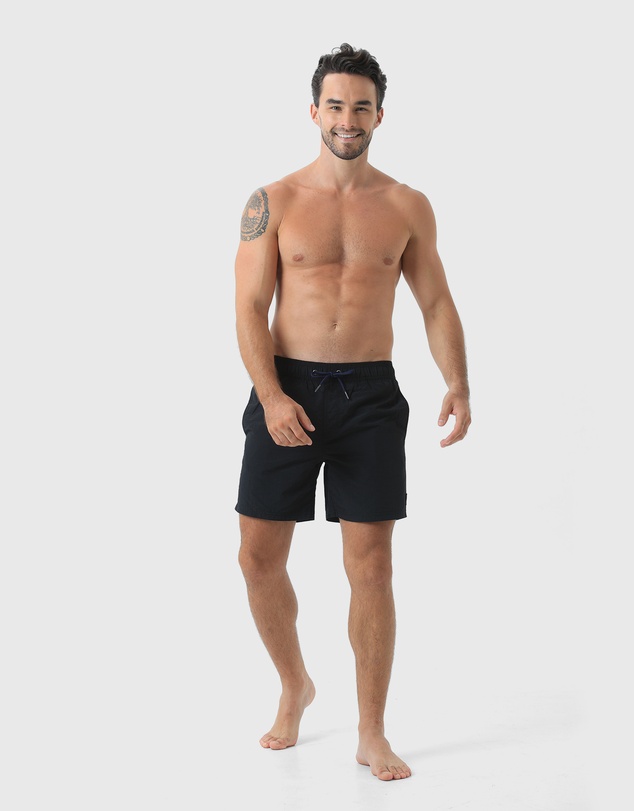 Coast Clothing - Black Swim Shorts