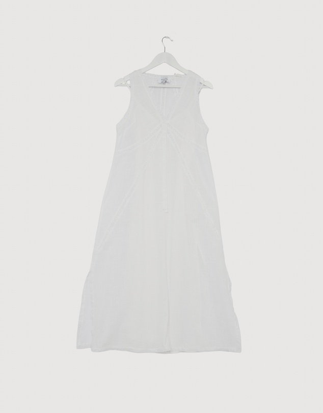 Revibe - Repaired Minima Esenciales Orsa Cotton Lace Midi Dress - AU 8