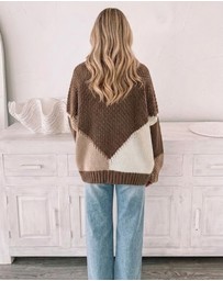 Esther & Co - Felisha Knit - Cream Multi