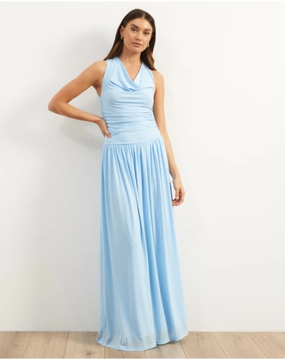 Atmos&Here - Hera Mesh Maxi Dress
