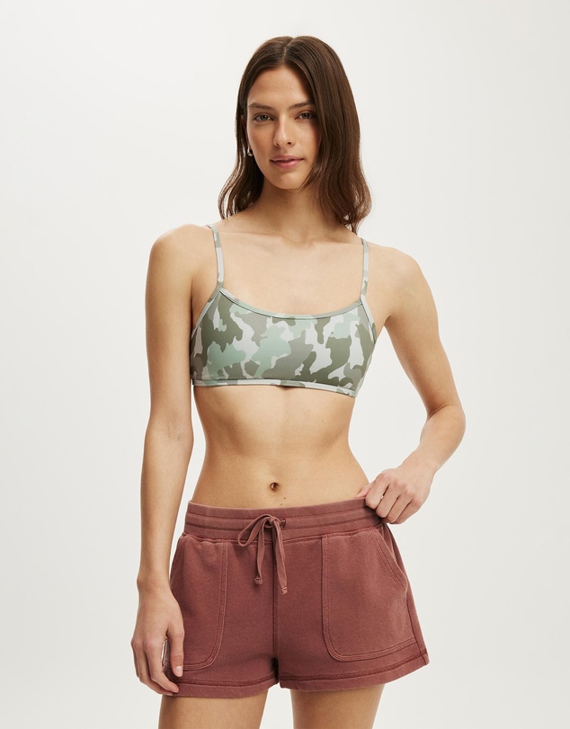 Cotton On Body Active - Ultra Soft Double Strap Back Crop