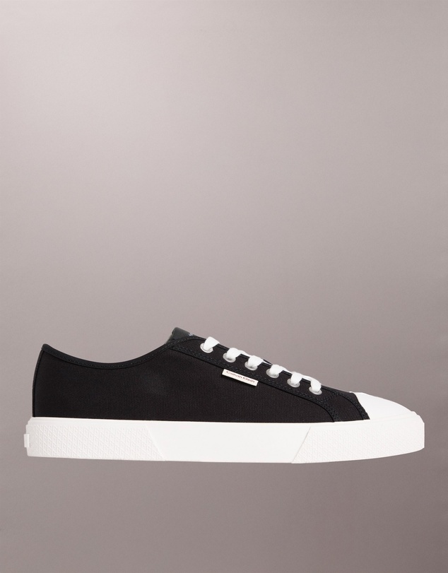 Calvin Klein - Alvaro Cotton Canvas Logo Trainers