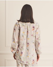 Aqua Blu Australia - Moonflower Odilia Beach Shirt