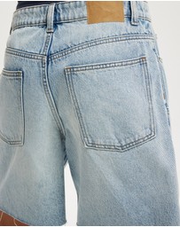 Cotton On - Relaxed Denim Short