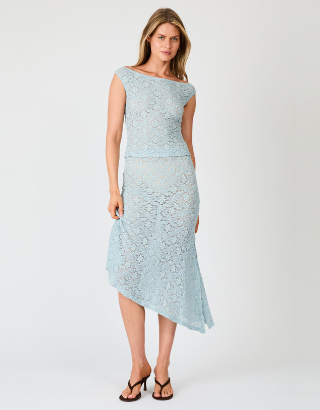 Rolla's - Fia Lace Top - Mist