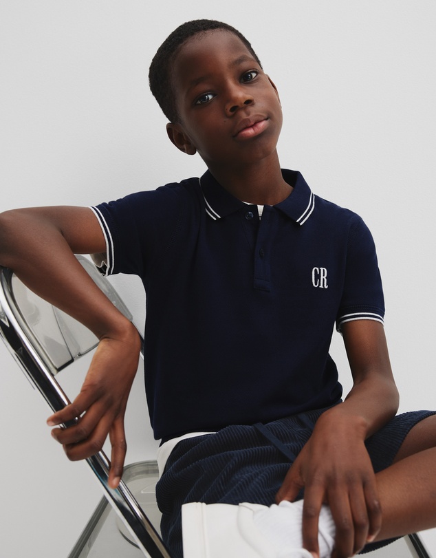 Country Road - Organically Grown Cotton Logo Polo Shirt