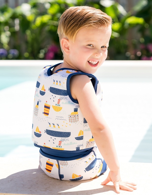 Splash About - Happy Nappy™ & Liners Bundle - Tug Boats