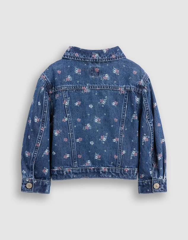 GAP - Icon Denim Collar Jacket - Babies-Kids