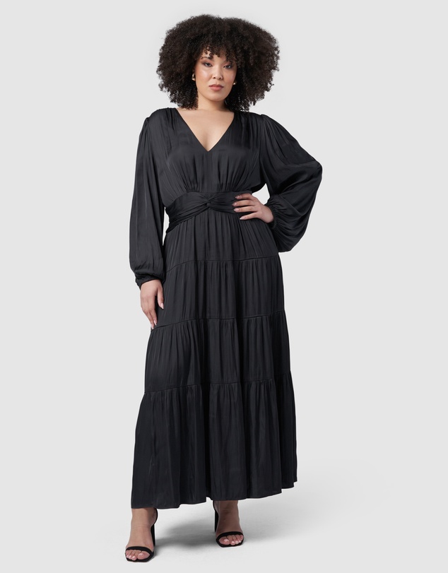 Pink Dusk by Curve Project - Nothing But You Maxi Dress