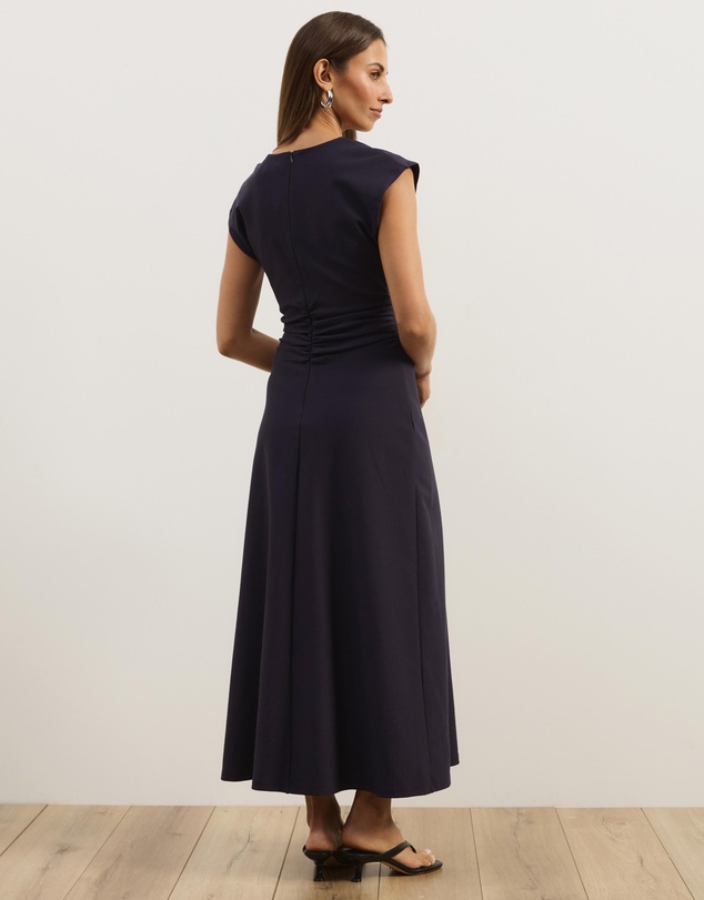 Atmos&Here - Freya V-Neck Ponte Midi Dress