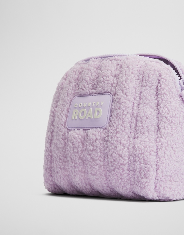 Country Road - Sherpa Cosmetic Case Bag
