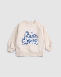 Bobo Choses - Bobo Choses By Hand Raglan Sweatshirt - Babies