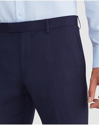 Van Heusen - Wool Blend Check Suit Pant