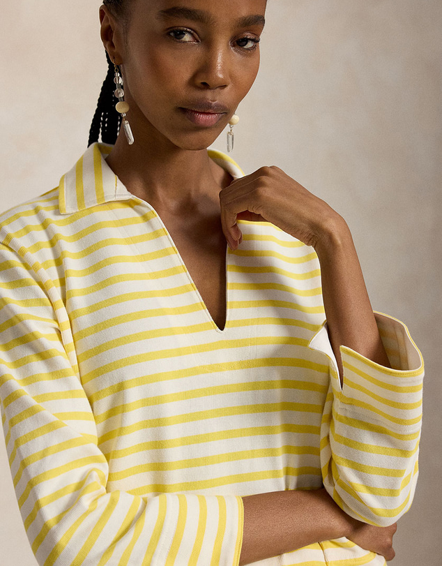 Polo Ralph Lauren - Striped Split-Placket Mariner Tee