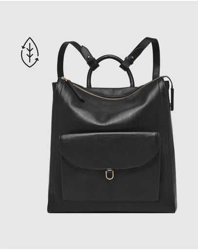 Fossil - Fossil Parker Black Backpack ZB1836001