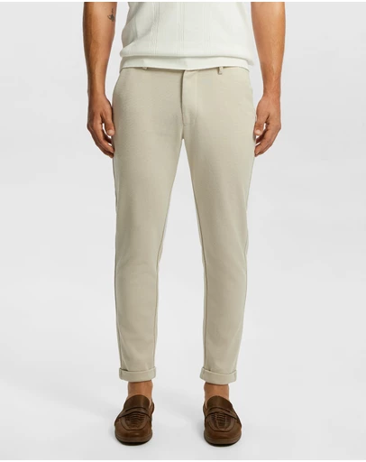yd. - Decaf Slim Cropped Chino