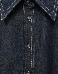 M.N.G - Denim Shirt With Seams