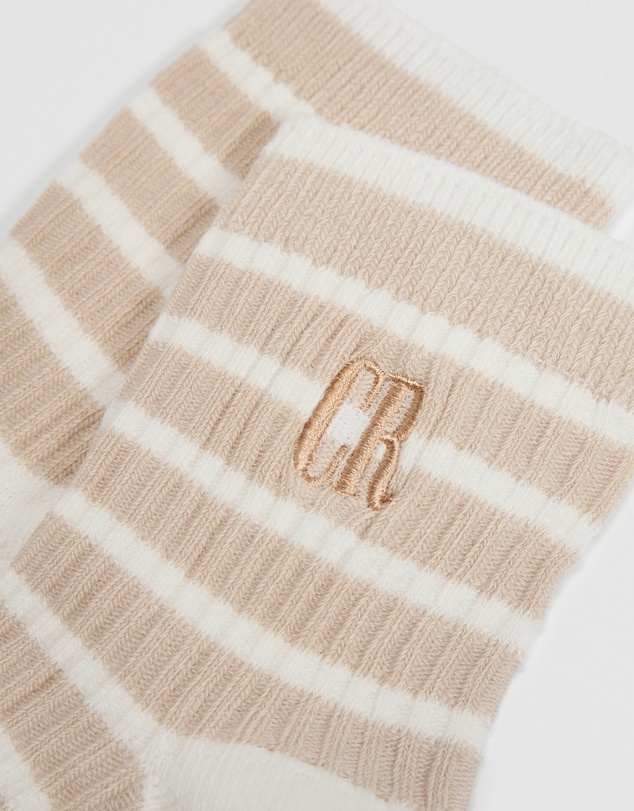Country Road - Rib Quarter Crew Sock