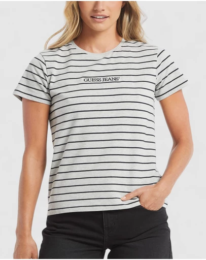 GUESS Jeans - GUESS JEANS Short Sleeve Striped T-Shirt