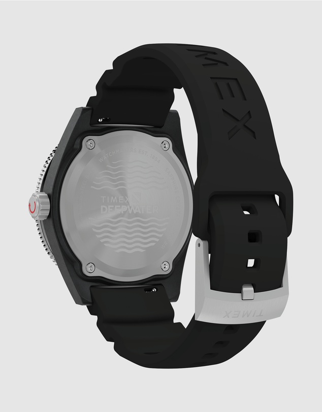 TIMEX - Deepwater Reef 200 43mm Synthetic Rubber Strap Watch