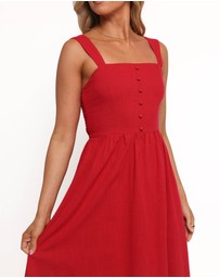 Petal & Pup - Caty Maxi Dress - Red