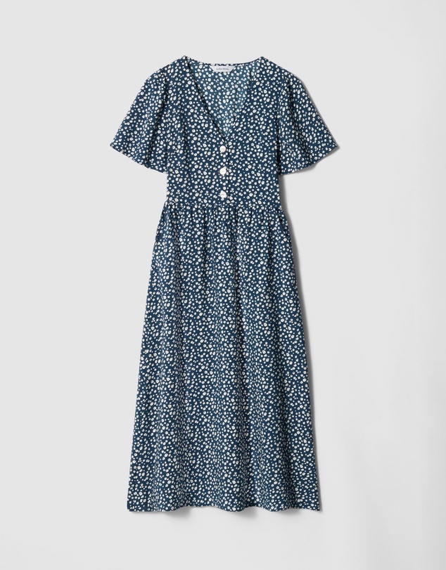 & Other Stories - V-Neck Midi Dress