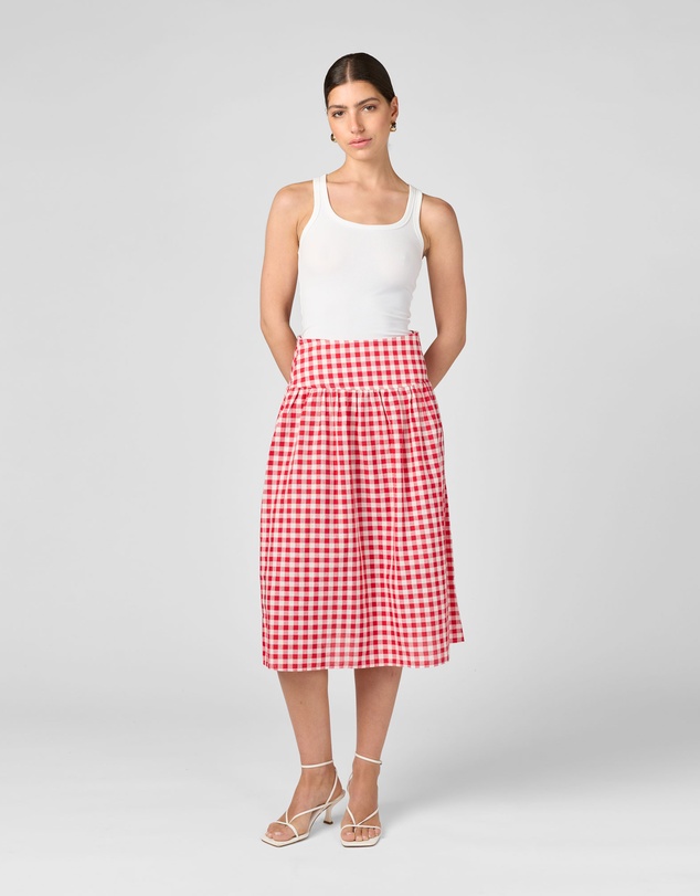 MVN - Gingham Skirt