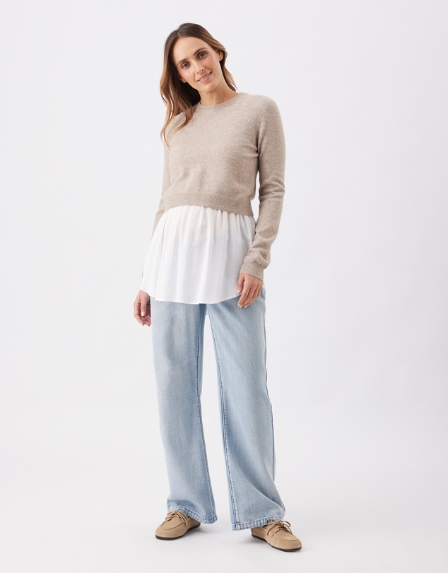 Ripe Maternity - Sandy Detachable Nursing Knit
