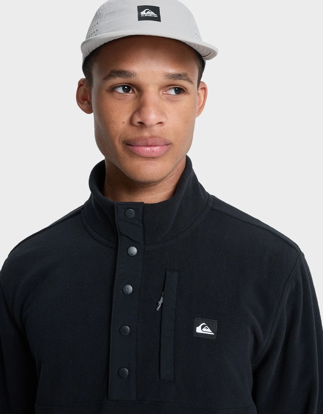Quiksilver - Mens No Destination Half Zip Fleeece Jumper