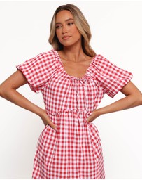 Petal & Pup - Dorothea Mini Dress - Red