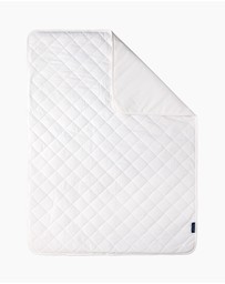 Living Textiles - Smart-Dri Waterproof Mattress Pad - White (Medium)